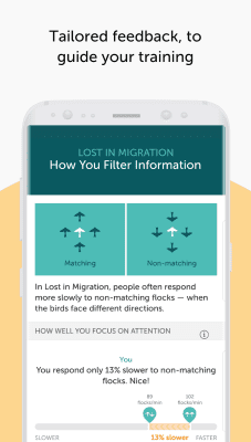Screenshot of the application Lumosity - #7
