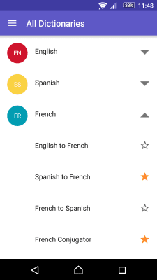 Screenshot of the application English-Russian Dictionary at WordReference - #8
