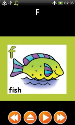 Screenshot of the application English alphabet for children - #4