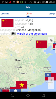 Screenshot of the application Chinese 50 languages - #8