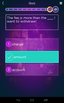 Screenshot of the application SpeakingBiz - Business English - #8