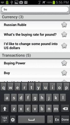 Screenshot of the application Financial Chinese - #3
