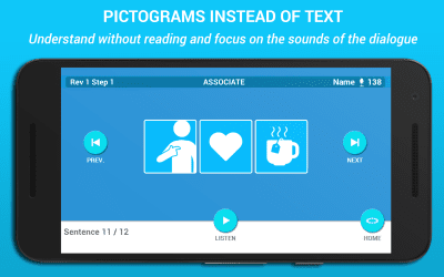 Screenshot of the application Apps4Speaking - #3