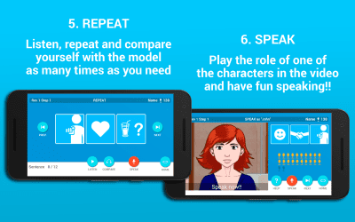 Screenshot of the application Apps4Speaking - #7