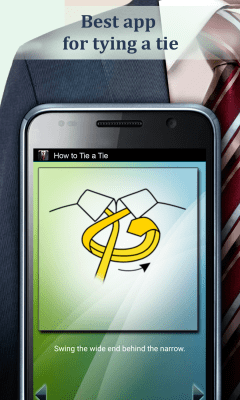 Screenshot of the application How to tie a tie from Artfonica - #2