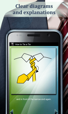 Screenshot of the application How to tie a tie from Artfonica - #4