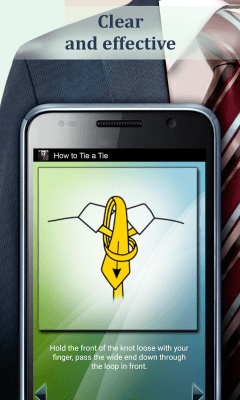 Screenshot of the application How to tie a tie from Artfonica - #5
