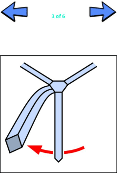 Screenshot of the application Tie a Tie - #2