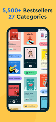 Screenshot of the application Blinkist - #3