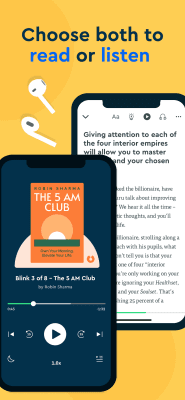 Screenshot of the application Blinkist - #6