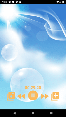 Screenshot of the application Sounds for sleeping - #2