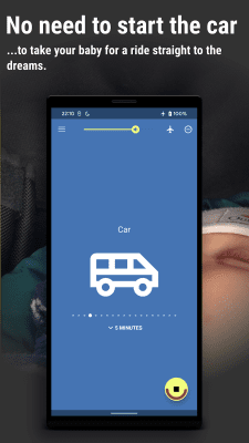 Screenshot of the application BabySleep: Whitenoise lullaby - #4