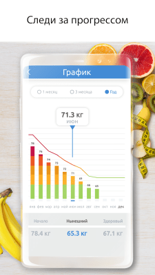 Screenshot of the application Ideal Weight, BMI Calculator - #2