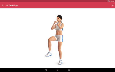 Screenshot of the application Runtastic Leg Trainer Legs - #12