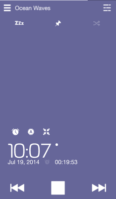 Screenshot of the application Ambio - Sounds of Sleep - #8