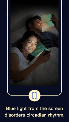 Screenshot of the application Blue Light Filter - night mode - #6