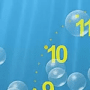 Download Underwater Clock Bubbles Screensaver