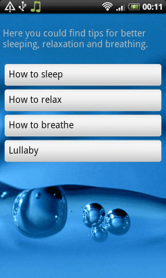 Screenshot of the application Lullaby for baby - #5
