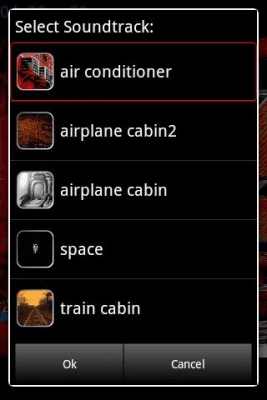 Screenshot of the application White Noise - #2