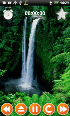 Screenshot of the application Waterfall Sounds - #4