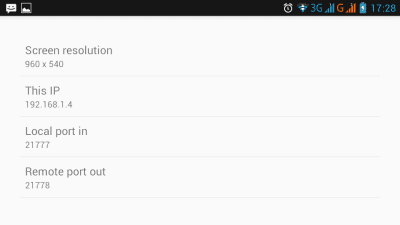 Screenshot of the application Good Vision (client) - #4