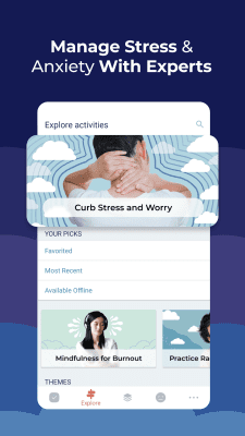 Screenshot of the application Stop, Breathe & Think - #2
