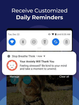 Screenshot of the application Stop, Breathe & Think - #7
