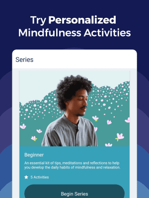 Screenshot of the application Stop, Breathe & Think - #11