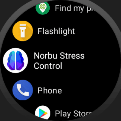 Screenshot of the application Norbu - #12
