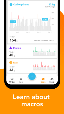 Screenshot of the application Calorie Counter by Lose It! - #2