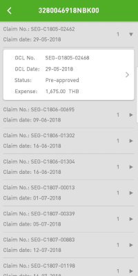 Screenshot of the application S Health - #5