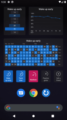Screenshot of the application Loop habit tracker - #6