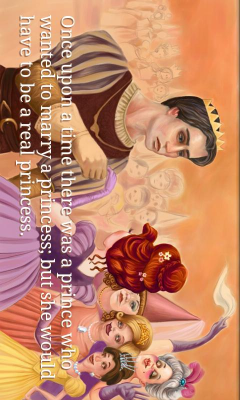 Screenshot of the application The Princess and the Pea - #2