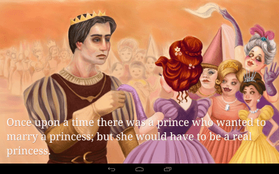 Screenshot of the application The Princess and the Pea - #5
