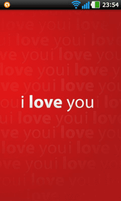 Screenshot of the application Aphorisms about love - #2