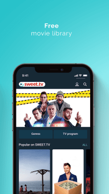 Screenshot of the application SWEET.TV - #6