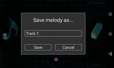 Screenshot of the application Astro Music - #5