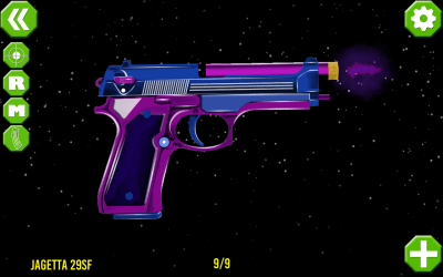 Screenshot of the application eWeapons Toy Guns Simulator - #2