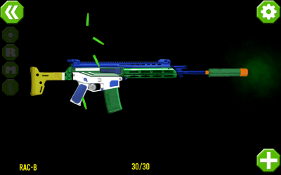 Screenshot of the application eWeapons Toy Guns Simulator - #7