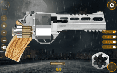 Screenshot of the application Chiappa Rhino Revolver Simulator - #2