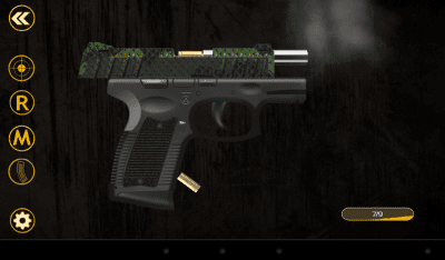Screenshot of the application eWeapons Simulator Free - #2