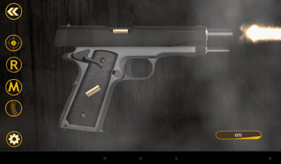 Screenshot of the application eWeapons Simulator Free - #4
