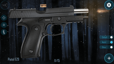 Screenshot of the application Weapon Simulator - #2