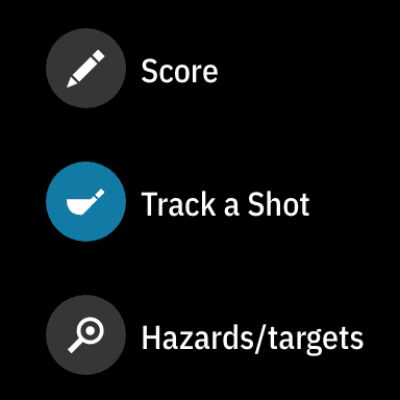 Screenshot of the application Golfshot: Golf GPS - #15