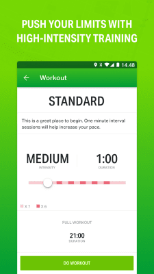 Screenshot of the application Endomondo Running Cycling Walking - #1