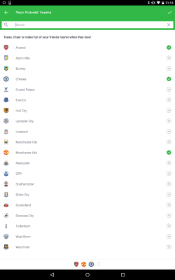 Screenshot of the application Tackl for Messenger - #6