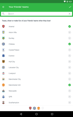 Screenshot of the application Tackl for Messenger - #11