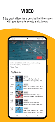 Screenshot of the application The Olympics: sports news - #2
