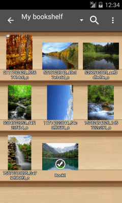 Screenshot of the application Perfect Viewer - #2