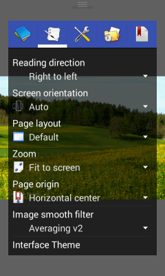 Screenshot of the application Perfect Viewer - #6